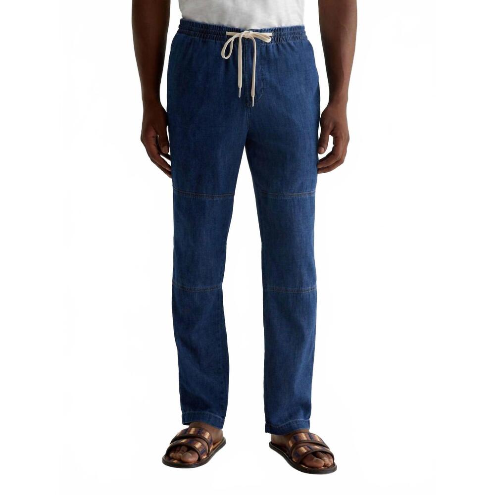 NEW AG JEANS henry relaxed drawstring pant in leisure